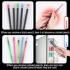 Outus 30 Pieces Color Changing Mood Pencil Bulk with Eraser 2B Wooden Heat Activated Fun Pencils Assorted Colors Thermochromic Pens Gifts for Prizes