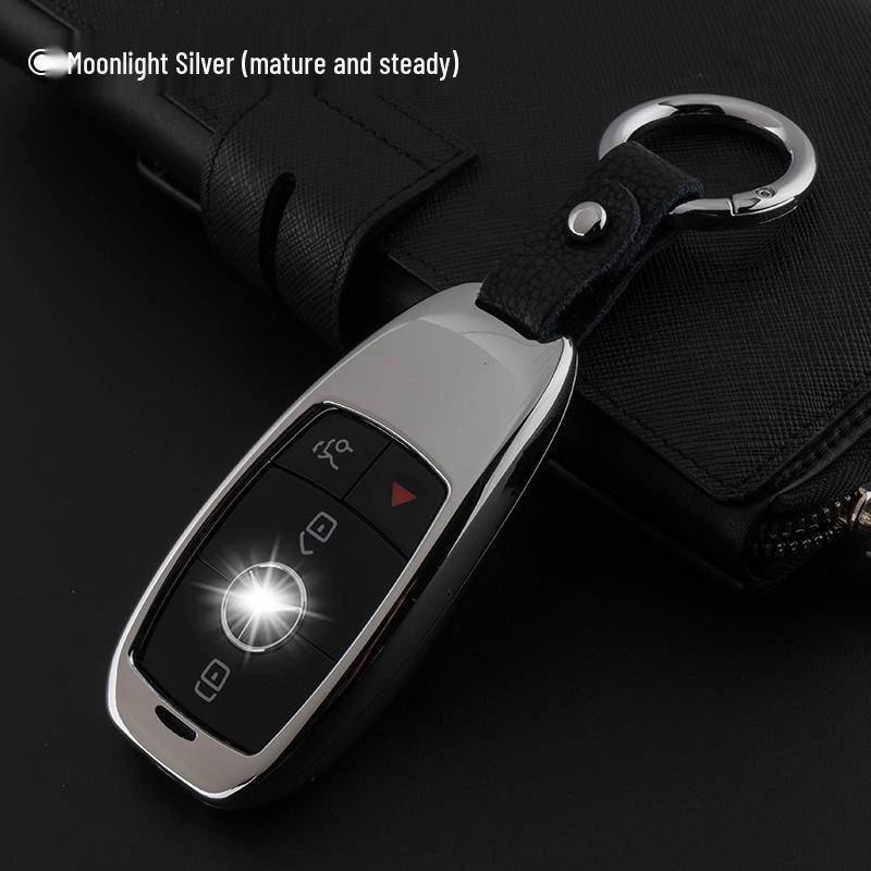 Mercedes Key Shell Cover for 17 Models: Fits GLC, GLA220, 260GLE, 320C200L.