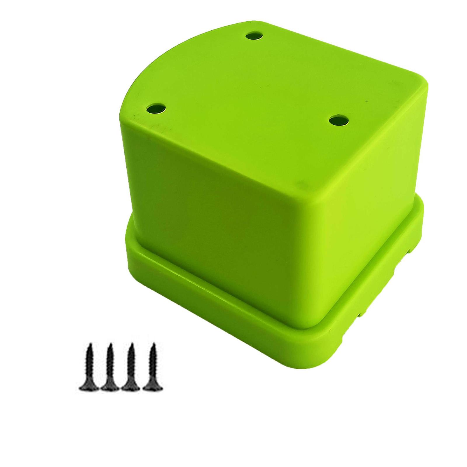 

Настенный держатель для аккумуляторов, ударопрочная стойка для аккумуляторов для эффективного хранения и легкого доступа в гараже или мастерской B