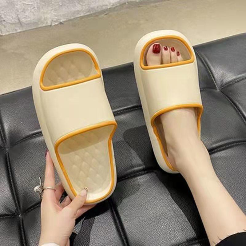 

Милые тапочки с бантом женские летние модные пляжные тапочки с толстой подошвой и высоким чувством стиля 36/37 for 35/36