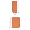 Compacts PU Pen Carrying Box With Protective Compartment 3/6 Slots Pen Case for Students Professional And Collectors