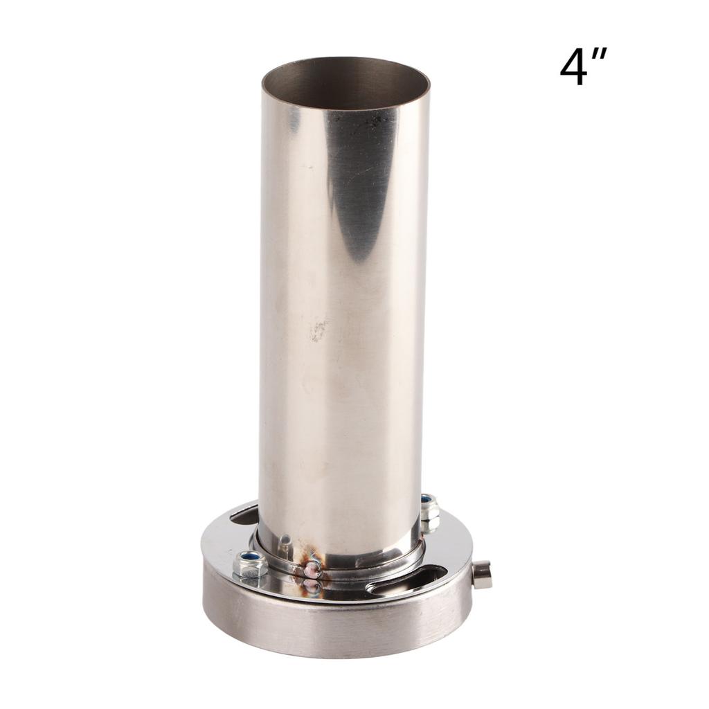     85mm Round Exhaust Muffler Tip Removable Sound Silencer