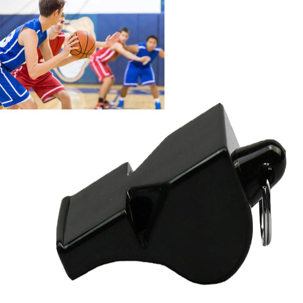 Sports Training Whistle Plastic Loud Whistle Football Referee Coaching Special Whistle Black