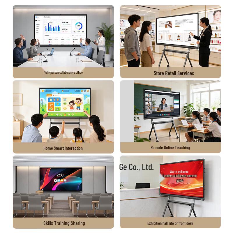 Lenovo 86-inch 4K Interactive Smart Board (CN version)