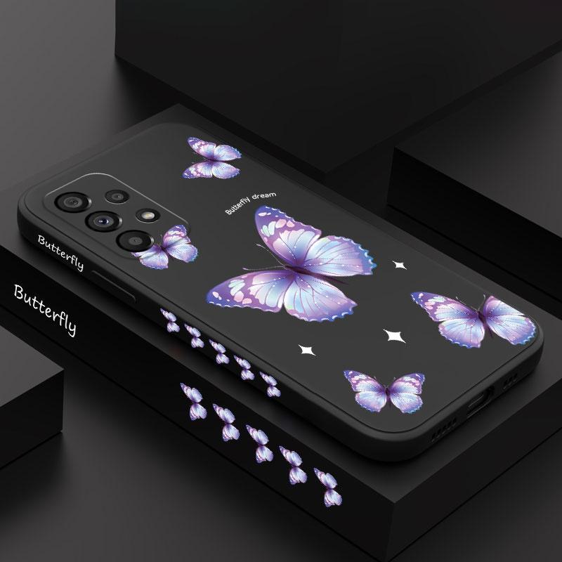 Dream Butterfly Case For Samsung A56 A54 A36 A34 A26 A24 A17 A16 A73 A53 A33 A13 A72 A52 A52S A32 A15 A25 A35 A55 A22 A07 A06 5G