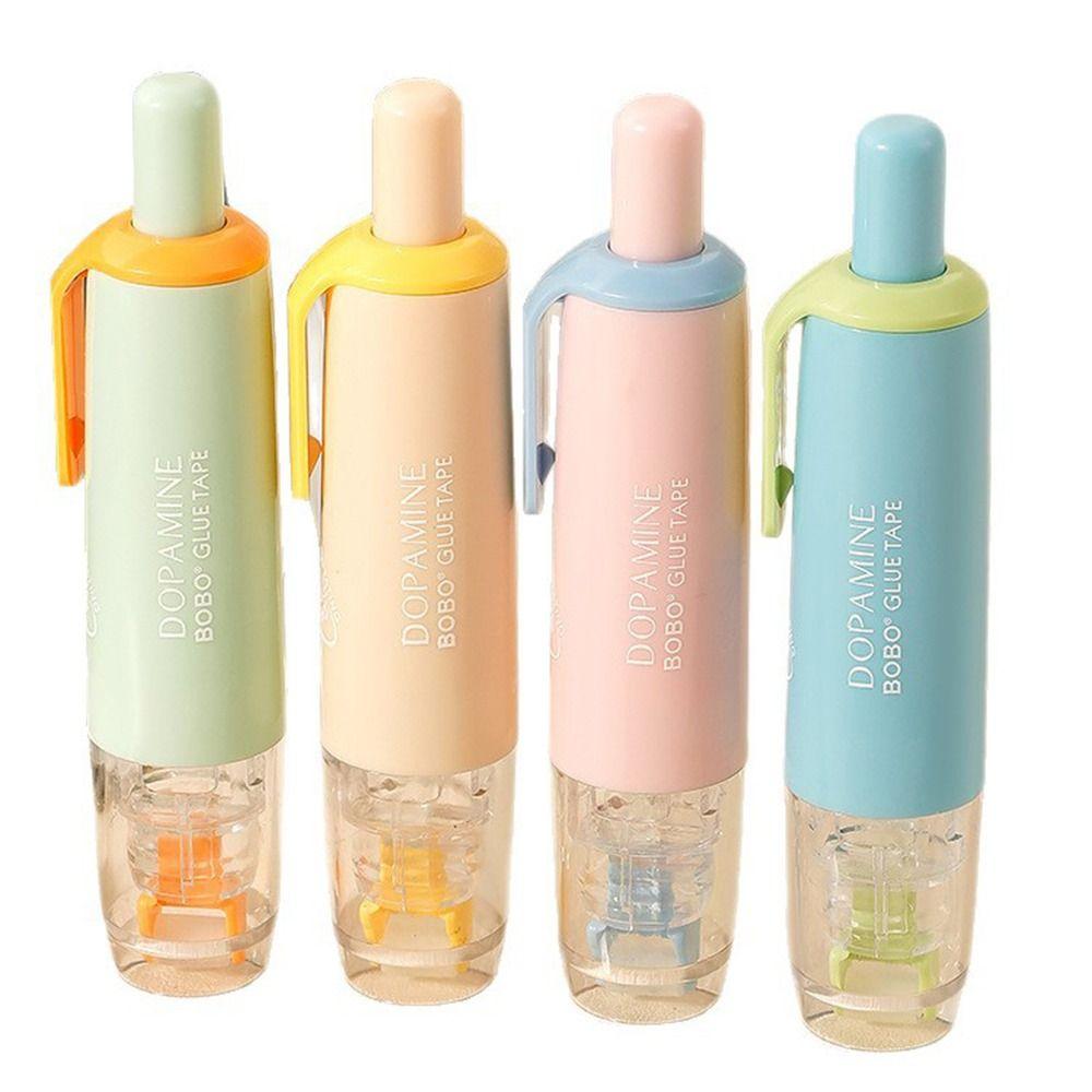 360 Degree Rotation Head Dot Glue Tape Large Capacity Rolling Glue Tape Students Gift