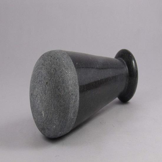 Mortar Pestle Rasnita din piatra naturala pentru condimente, condimente, paste guacamole