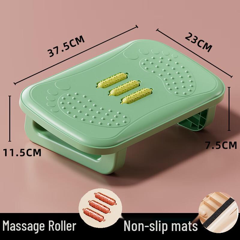 Green Source Ergonomische Fußstütze mit Massage für unter den Schreibtisch