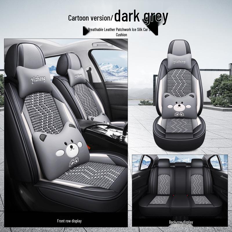 Honda Car Seat Cushion: Fits Civic, Brio, Inspire, Accord, Type R, Vezel - All-Season, Full Coverage