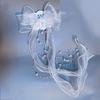 Glinting Bowknot Hair Jewelry Queen Headdress Hair Tie for Pageant Proms Bridal Wedding Bridal Wedding Headwear