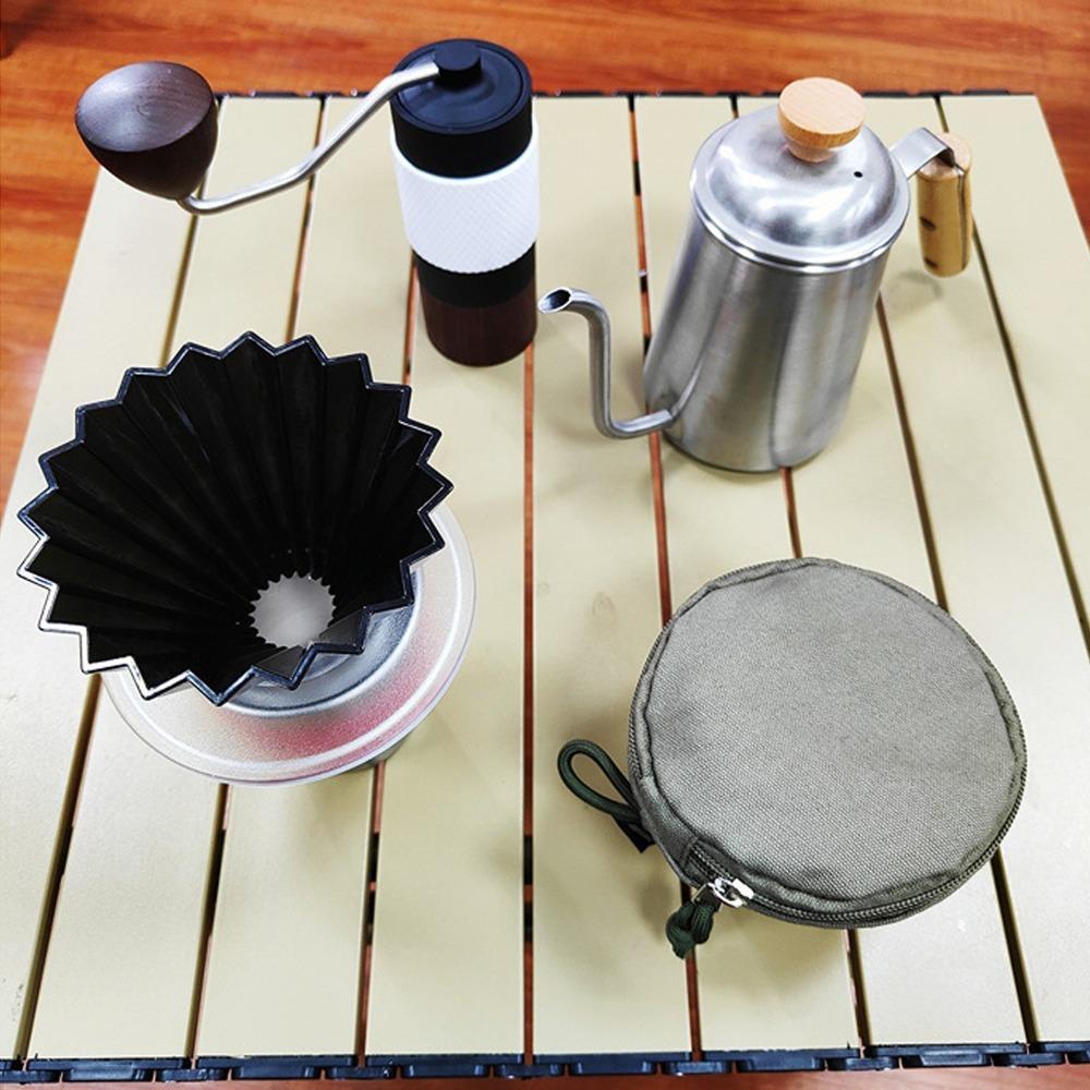Portable Coffee Paper Filter Holder Reusable Coffee Filter Paper Bag  Outdoors