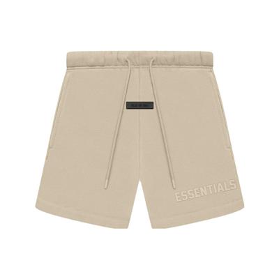 Fear of God Essentials Sweatshort Dusty Beige Unisex Bottoms Tan 160SP232005F