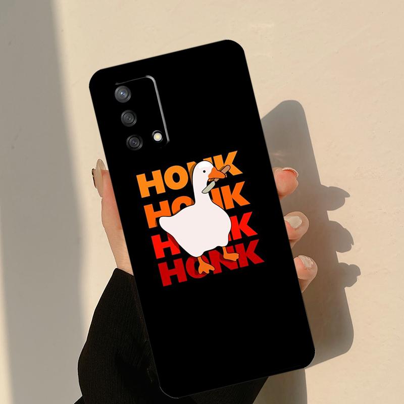 

Cartoon Cute Goose Duck Case For Oppo A60 A40 A80 A18 A38 A58 A78 A98 A15 A54 A74 A94 A17 A57 A16 A76 A96 A6 A5 Pro OPPO A54 5G