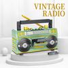 Non-Toxic 781Pcs Retro Radio Classic Series Building Blocks Set Vintage Music Player Display Kit Creative Gift Toys For Adults Kids