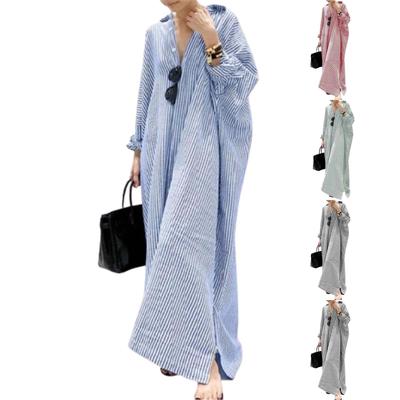 Linnen V-hals Casual Tweedelig Set Losse Pasvorm Lange Mouw Top en Wijde Pijpen Broek Lichtgewicht Ademend Stof Geschikt voor Dagelijkse Kleding