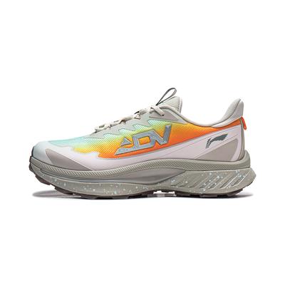 Li Ning Chasing The Sky Cushioning Slip Resistant Abrasion Resistant Rebound Low Top Trail Running Shoes Men's ARNV029-3