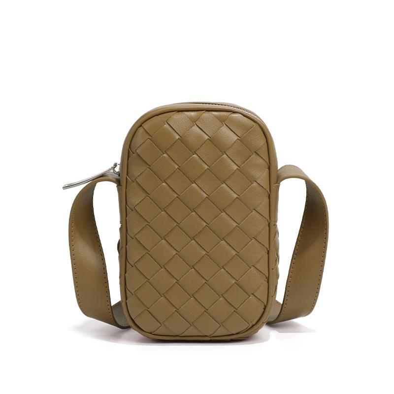 Sommer Vertikale Handytasche, Gewebte Ein-Schulter-Tasche, Mini-Tasche, Multifunktionale Umhängetasche