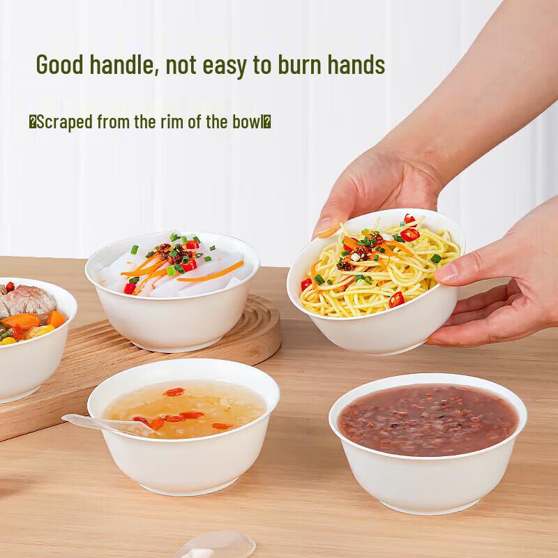 Temeiju Eco-Friendly Disposable Corn Starch Bowls