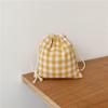 Storage Drawstring Pocket Bag Cotton And Linen Storage Bag Small  Durable Cute