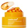 Medicube Kojic Acid Vita Capsule Cream: Moisturizing Emulsion/Capsule Cream for Intensive Moisture, Firmness, Radiant Skin, and Transparency.