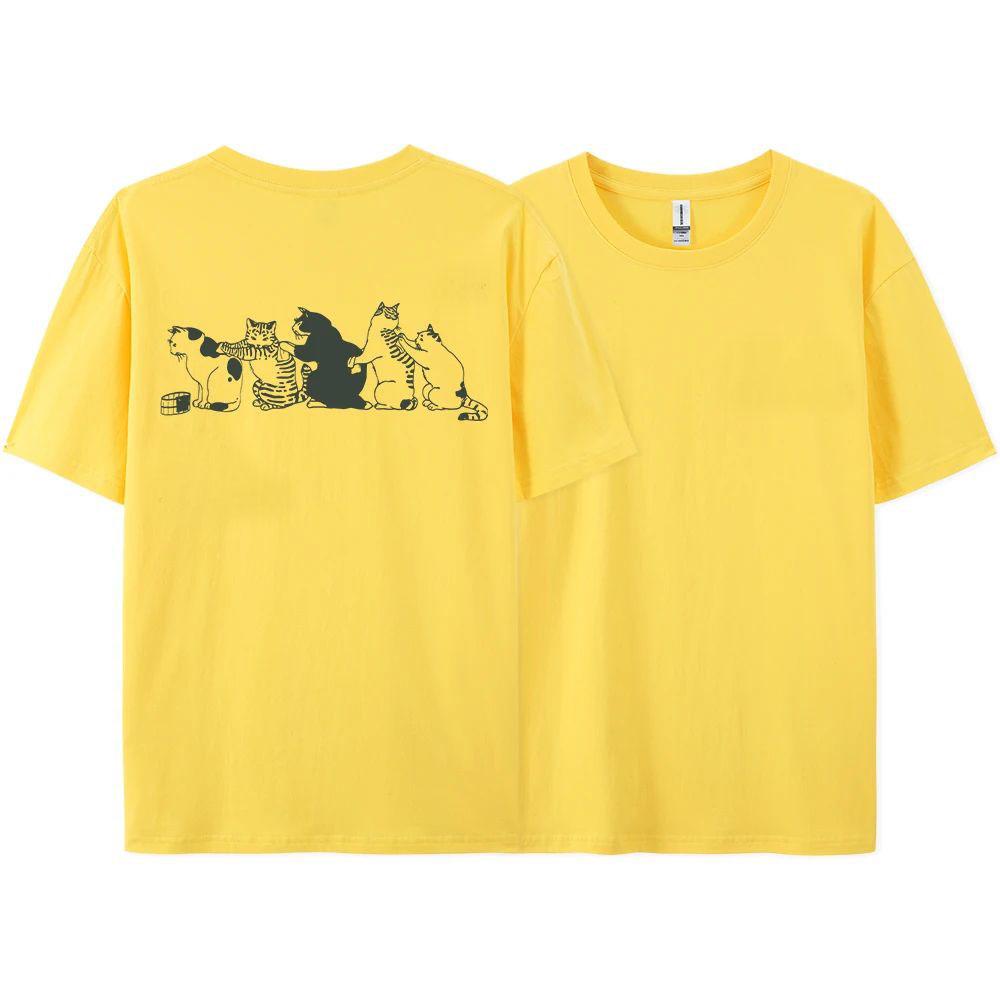 Best-Selling Pure Cotton T-Shirt for Summer Casual and Loose-Fitting Breathable Sweat-Absorbent