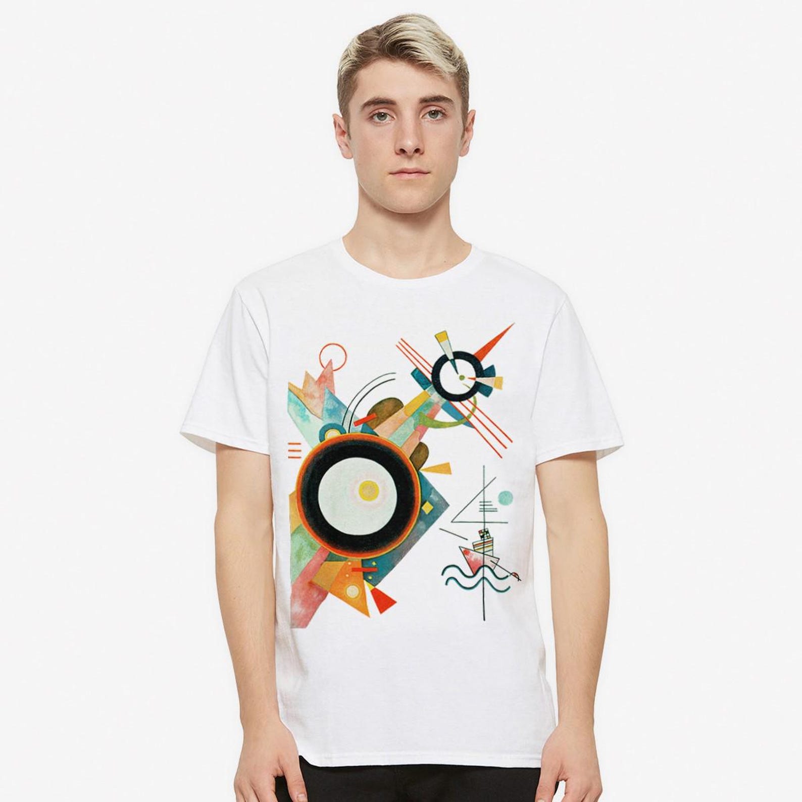 Wassily Kandinsky Arrowhead Picture T-Shirt, Men s Women s Sizes (KAN-201111) 3XL