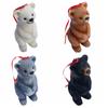 Creative Christmas Tree Pendant Cartoon Animals Christmas Animal Wreath  Garden Decoration