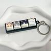 Cute Cartoon Cat Shaped Keycaps Vivid Patterns Smooth Touch Replaceable for Mechanical Gaming Keyboard DIY Desktop Decor