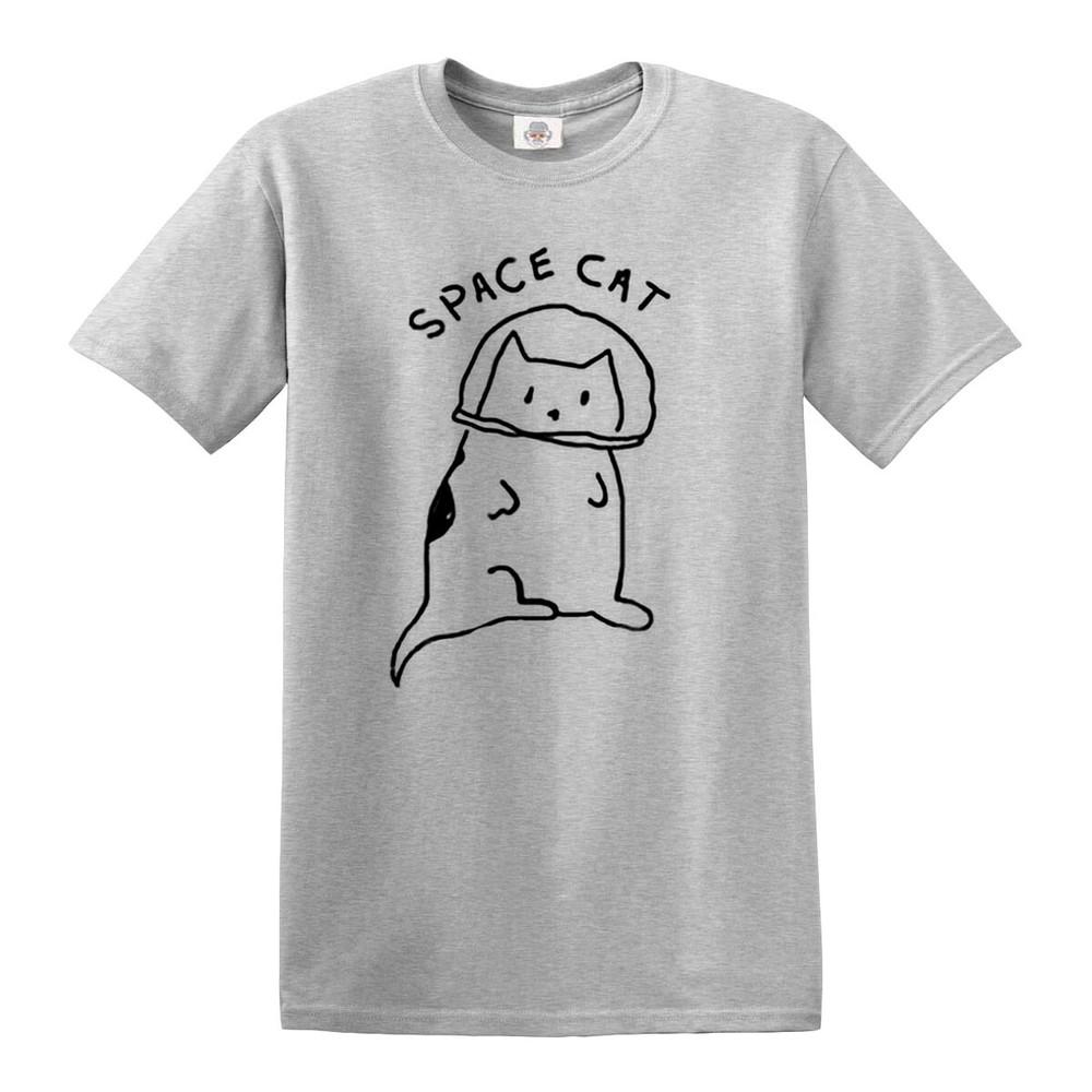 Space cat tshirt ladies mens funny kitten cat kitty cute cat tshirt top tee 2XL