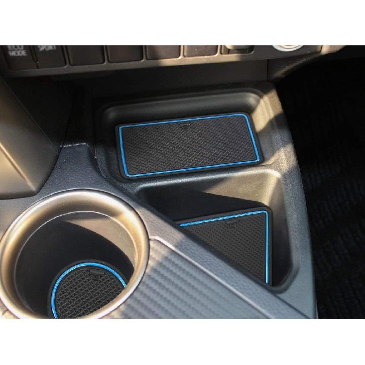 auovo Anti Dust Mats for Toyota RAV4 Accessories 2013 2014 2015 2016 2017 2018 Interior Fit Cup Holder erts Door Liners (13pcs/Set) (Blue)