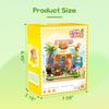 Top Toy Capybara Camp Building Block Set 253 Pieces Educational Toy for Kids Ages 8 and Up
