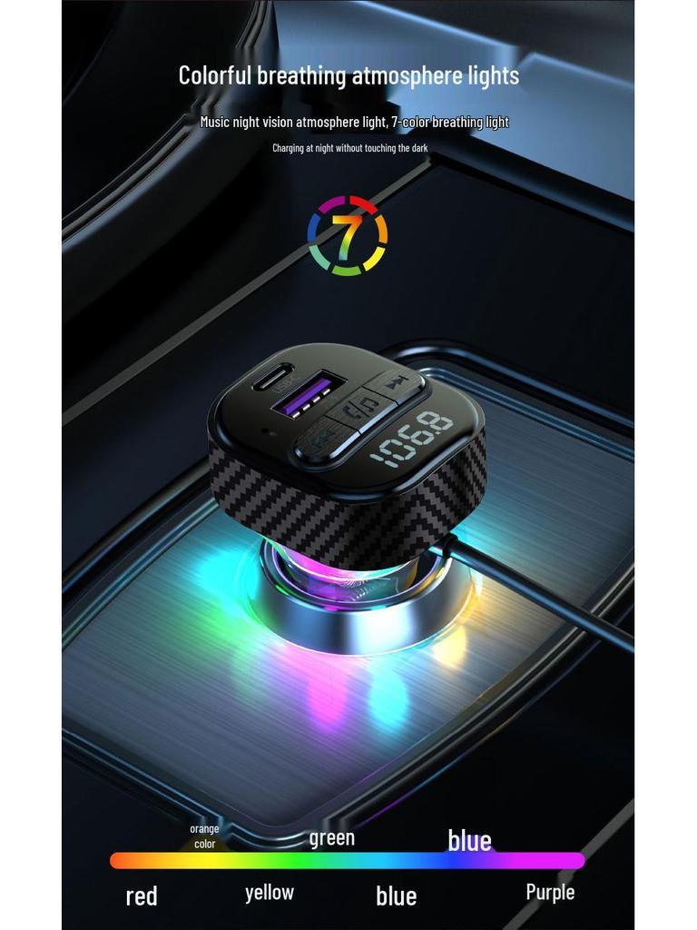 Auto Bluetooth FM Transmitter mit QC3.0 PD30W Schnelllader