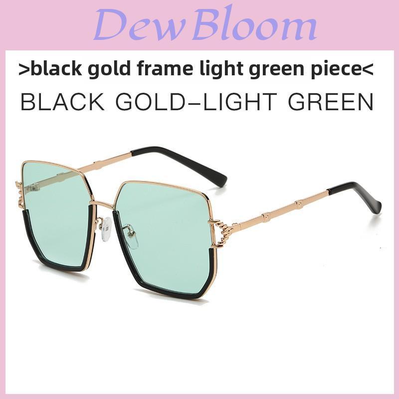 Fashion Square Sunglasses With Uv400 Protection For Travel And Outdoor Activities