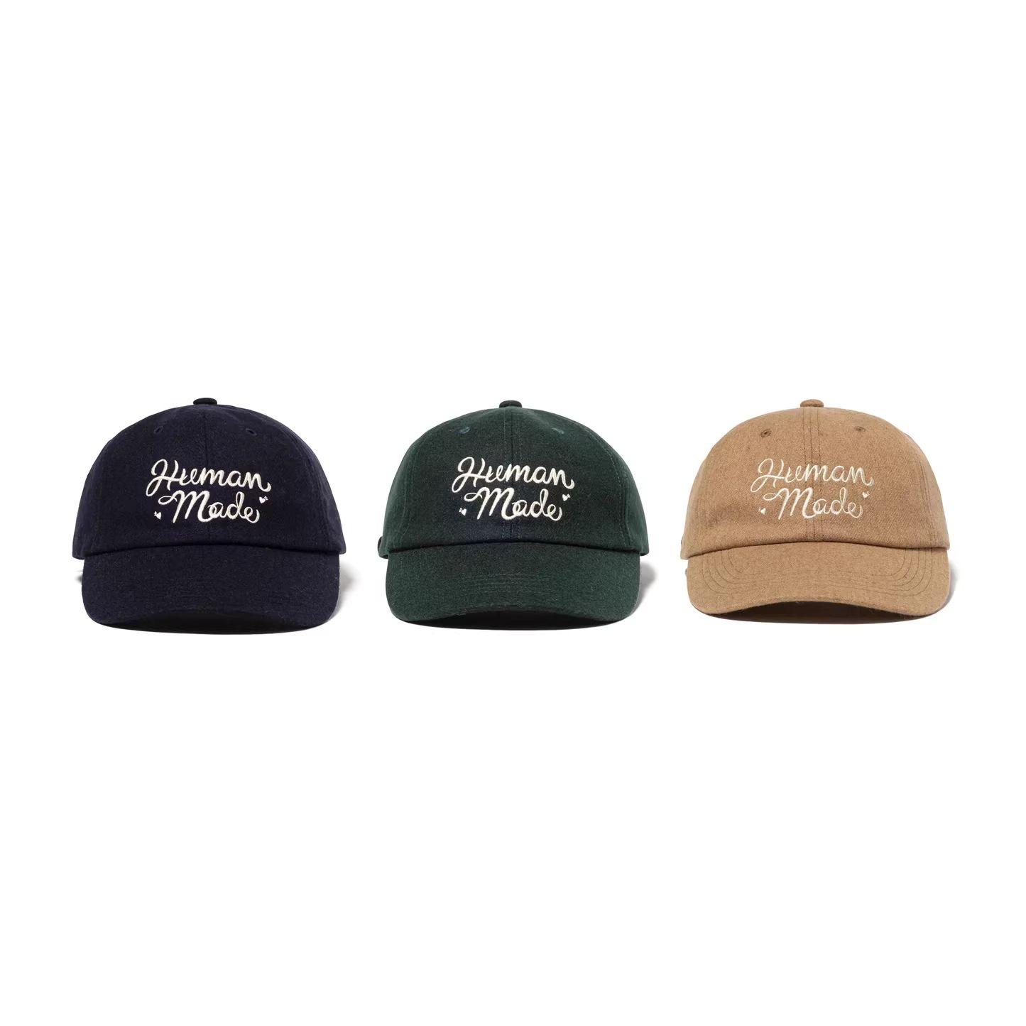 Used HUMAN MADE 6PANEL TWILL Cap HM30GD052