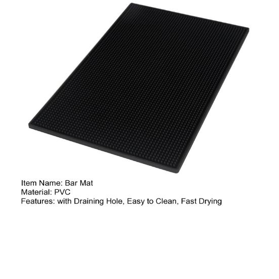 Useful Fast Drying Solid Color Bar Mat Home Cafe Insulation Dining Room