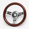 Deporacing 29mm Real Wood Steering Classic Type Wheel, [N29W2]