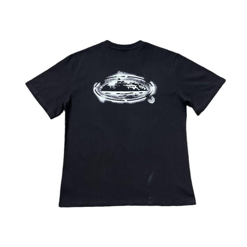 Corteiz Short Sleeve T-Shirt Mens Loose Fit Graphic Print Crew Neck Casual Streetwear Tee