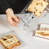 100PCS Transparent Self-adhesive Candy Gift Bags Cute Bunny Cat Bear Animal Bread Toast Cookies Baking Packaging Bag Supplies