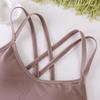 Frauen Atmungsaktive Sport-Bh Anti-schweiß Nahtlose Fitness Top Yoga Bh Stoßfest Crop Top Push Up Gym Workout Top für Mädchen