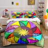 Radiant Kaleidoscope Bloom. Bedding Sets Duvet Covers Pillowcases(1* Duvet Cover 2* Pillowcases Without Duvet Insert)
