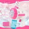 Stitch Elektrische Seifenblasenpistole Kinderspielzeug Blasenmaschine Automatischer Seifenbläser Mit Licht Outdoor-Spiele Jungen Und Mädchen Geschenk