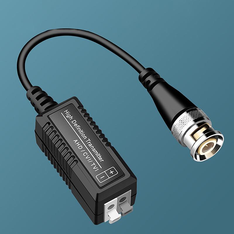 

1 пара аксесуарів своїми руками Hd Cvi/Tvi/Ahd відеотрансивер для відеоспостереження камери безпеки Bnc Cat5 Cctv Utp Video