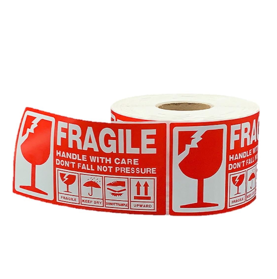 

ST TS Fragile Stickers, Pack of 500, 13x7, Fragile, Handle with Care, Fragile Stickers, Fragile Stickers, Labels