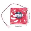 Amd Cpu Cooling Fan Original Cooler Master 7015 70*70*15Mm 70Mm Cooling Fan Fa07015L12Lpb 4Pin Pwm 1000-3400Rpm Dc12V 0.25A