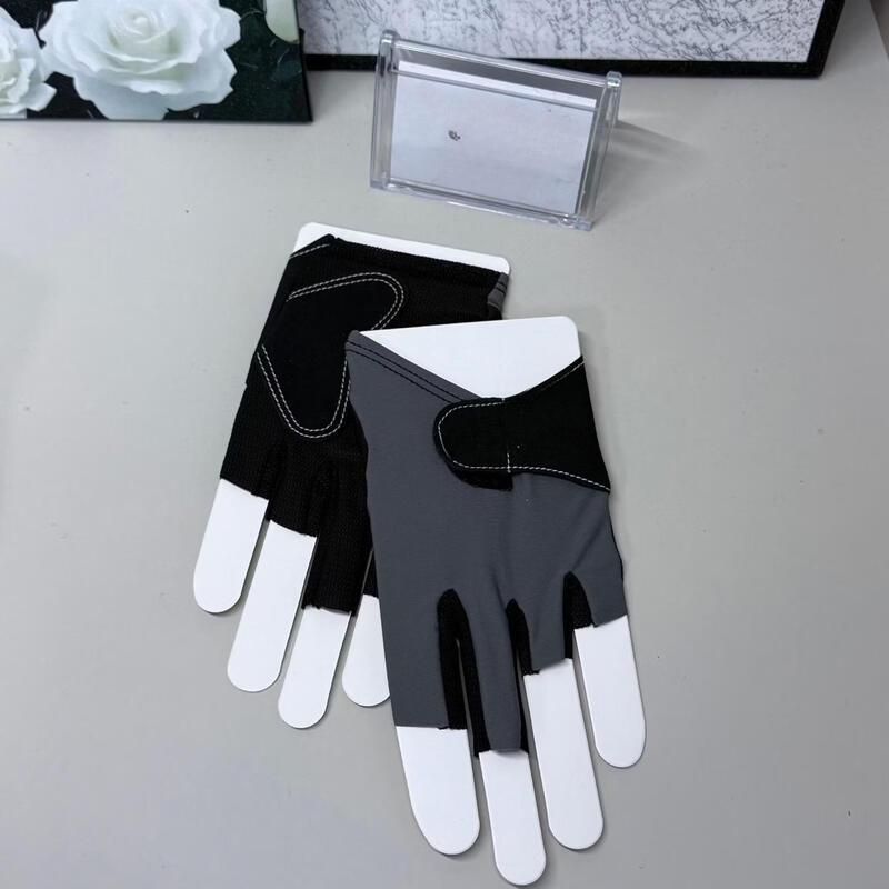 Longzhan Billiards Fingerless Touchscreen Gloves - 2 Pair Pack