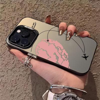 Moderne Flugzeug Reise Liebe Handyhülle für Samsung Galaxy A37 A57 A17 A07 A16 A06 A35 A55 A25 A36 A34 A24 A26 4G 5G Hülle
