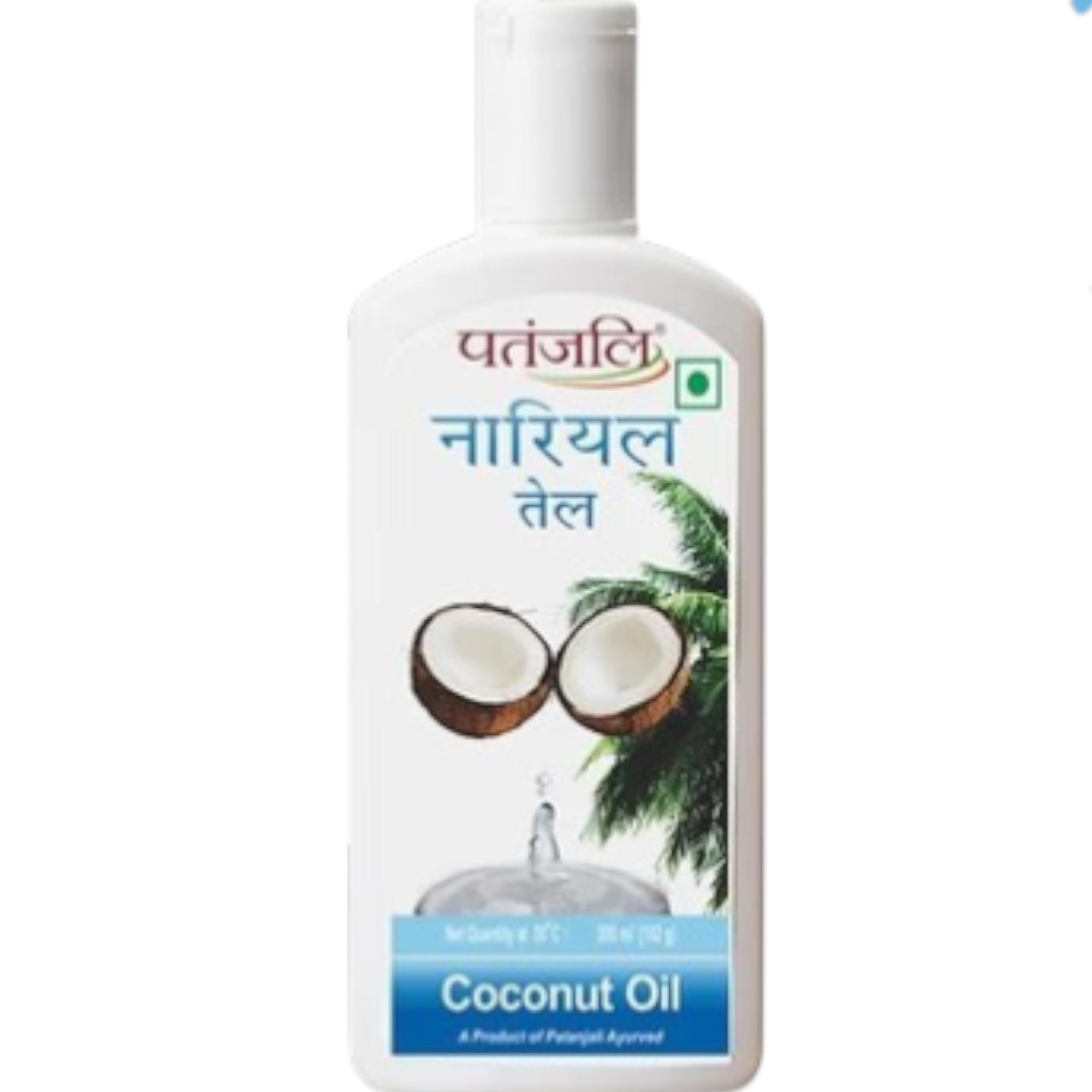 

Patanjali Coconut Oil 200 ml Pack of 1 – Pure Edible Oil for Hair Nourishment and Skin Moisturizing
