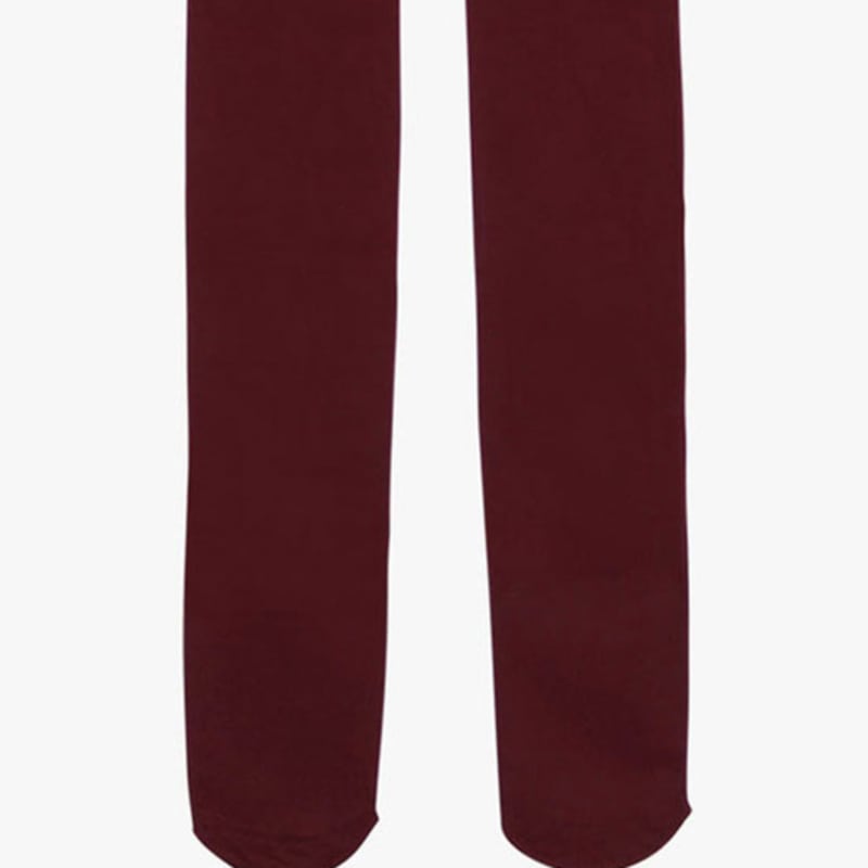 pink PINEAPPLE [2EA 1SET] SOFT SHEER STOCKING_BURGUNDY