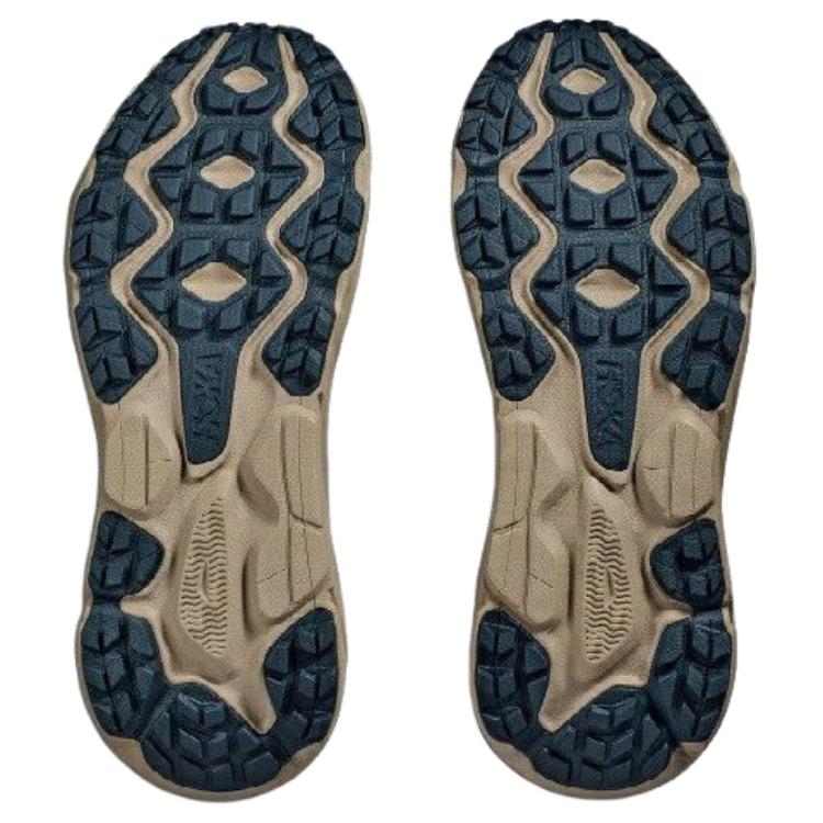 Hoka One One Challenger 7 Comfortable Soft Slip Resistant Durable Low Top Trail Running Shoes Men sneaker Blue 1134499-UNC