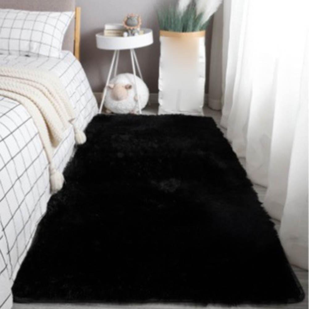 Nordic Shaggy Rug Luxurious Texture Contemporary Aesthetic